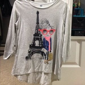Old Navy Silver Long Sleeve